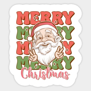 merry merry christmas Sticker